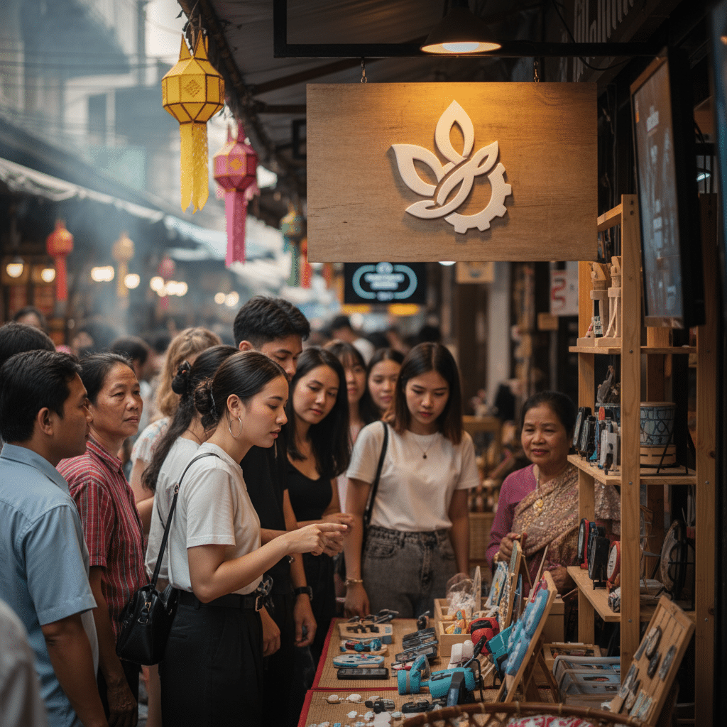 โลโก้นูนได้? เทรนด์พิมพ์ 3 มิติบนสื่อโฆษณา SME ปี 2026 - 3d-printing-logo-signage-trend