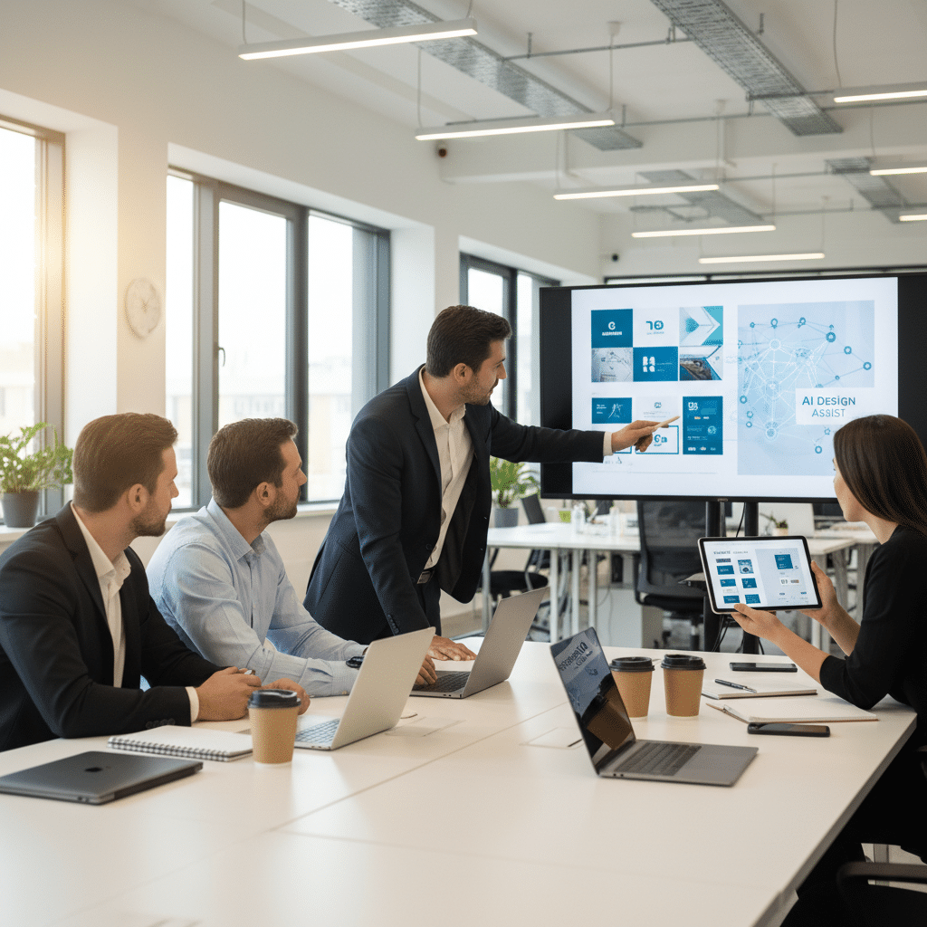 AI ออกแบบโลโก้? เจาะเทรนด์ปี 2026 ที่ SME ต้องรู้ - ai-design-printing-trends-2026