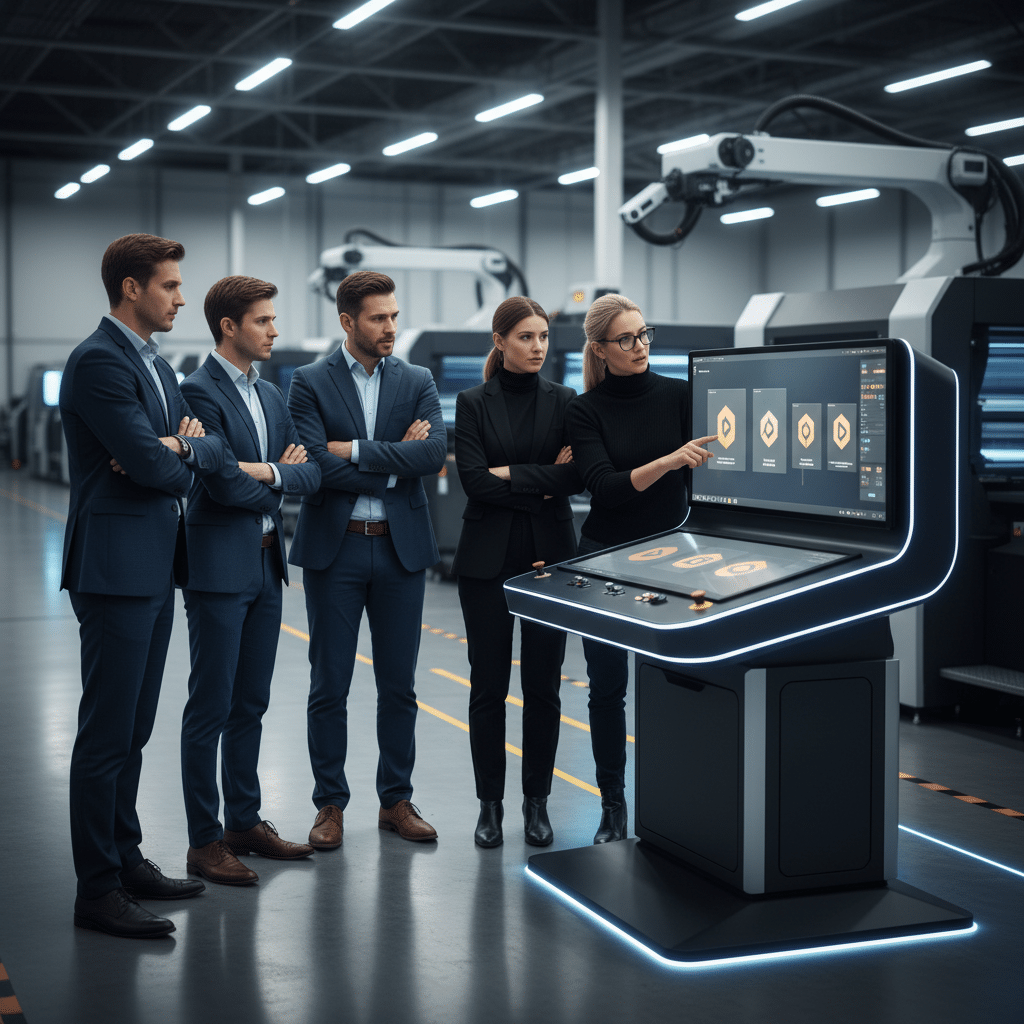 AI ช่วยออกแบบโลโก้? อนาคตโรงพิมพ์ที่ SME ต้องรู้ในปี 2026 - ai-logo-design-printing-trends-2026