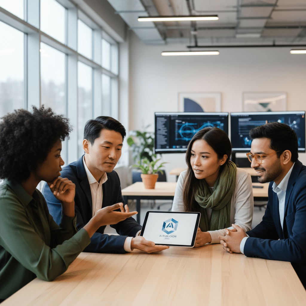 AI ออกแบบโลโก้เอง? วิเคราะห์เทรนด์ SME ปี 2026 - ai-logo-design-sme-trend-2026