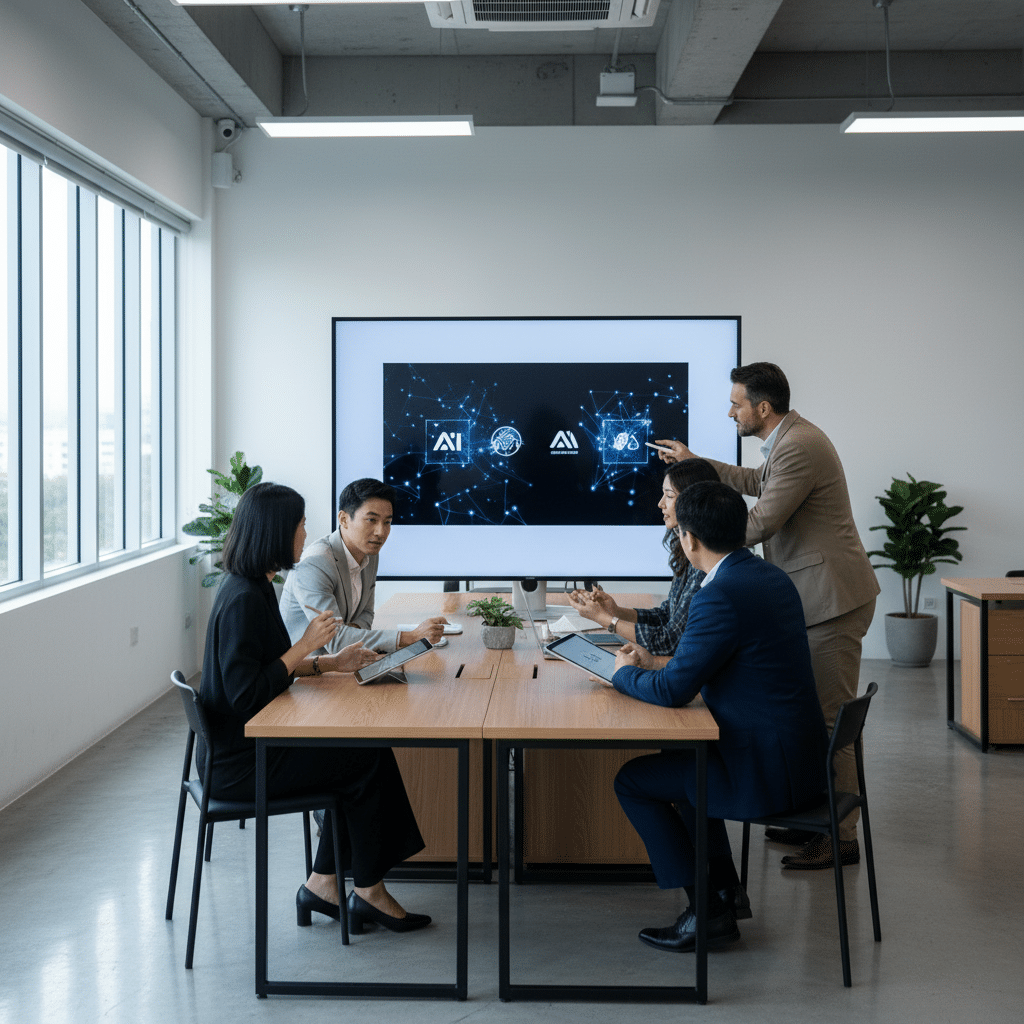 AI ออกแบบโลโก้? เทรนด์ใหม่ที่ SME ต้องจับตาในปี 2026 - ai-logo-design-sme-trends