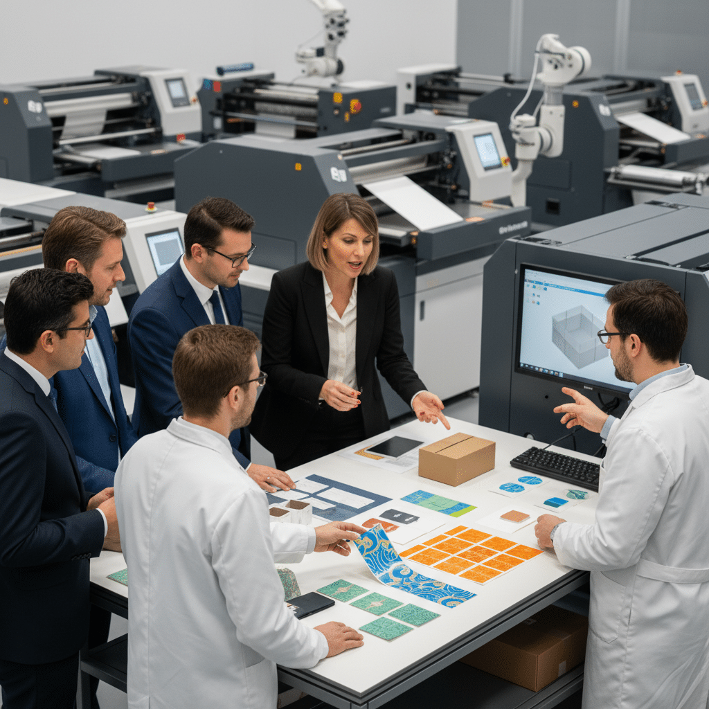 AI พลิกวงการพิมพ์! เทรนด์ฉลากเฉพาะบุคคลกำลังมาแรง - ai-personalized-printing-labels-sme