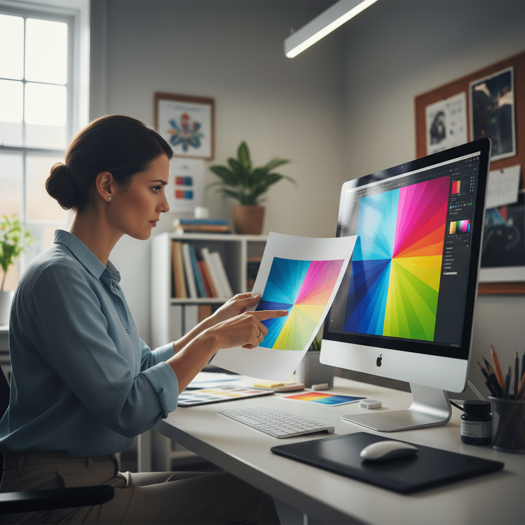 CMYK vs RGB: ทำไมสีงานพิมพ์ไม่ตรงกับสีบนหน้าจอ? - cmyk-vs-rgb-print-color-guide