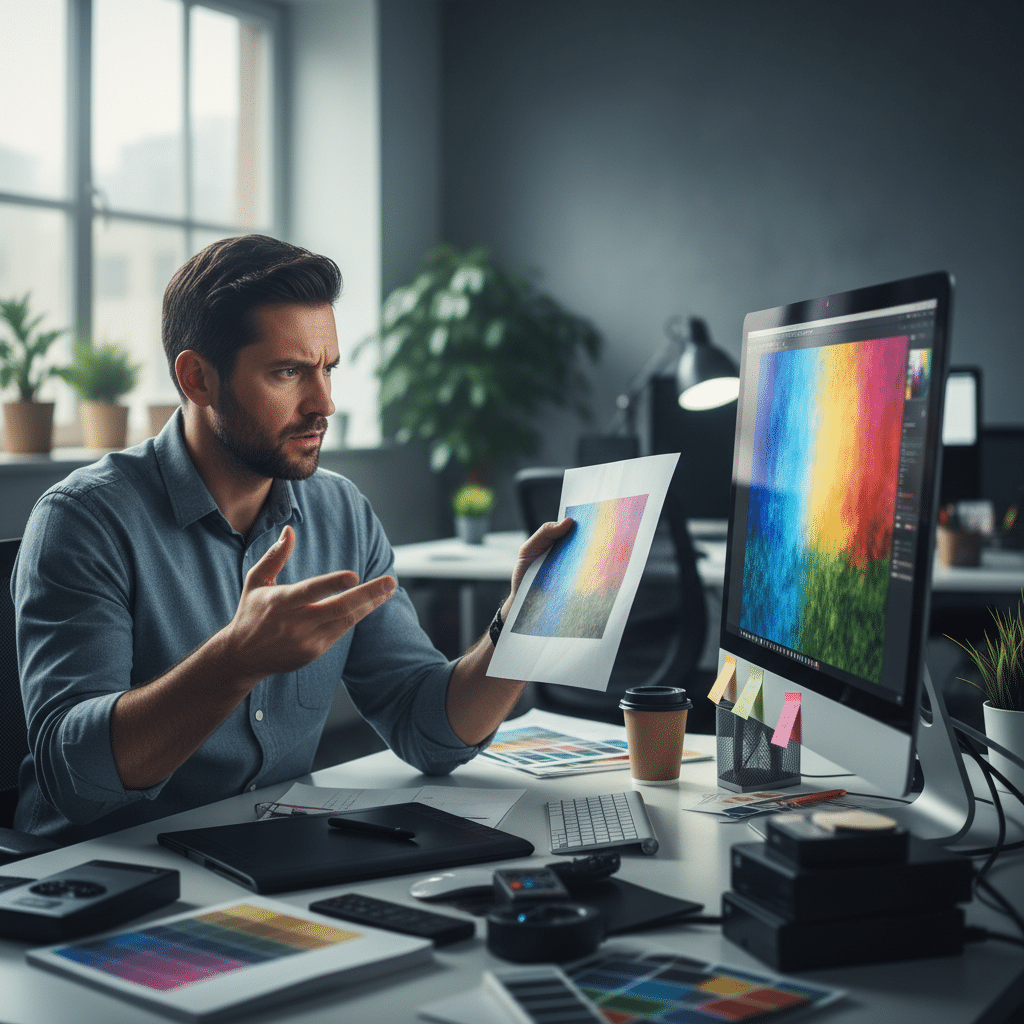 CMYK vs RGB: ไขข้อสงสัยทำไมสีหน้าจอไม่เหมือนงานพิมพ์ - cmyk-vs-rgb-printing-colors