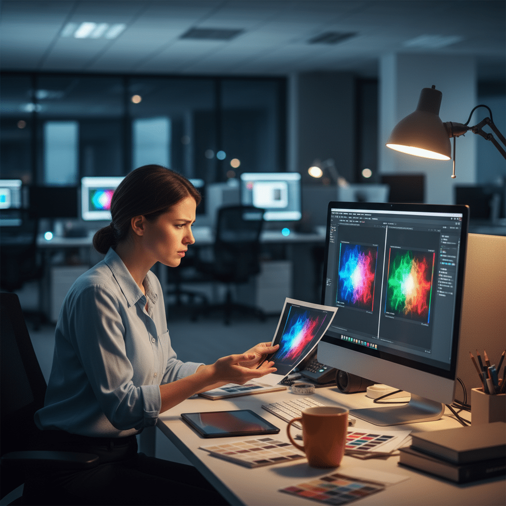 CMYK vs RGB: ตั้งค่าสีไฟล์งานพิมพ์ยังไงให้ตรงปก - cmyk-vs-rgb-printing-guide