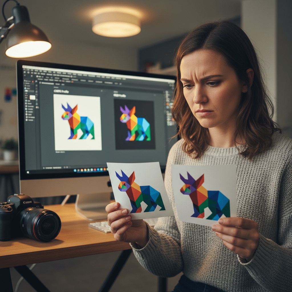 สีเพี้ยนแก้ได้! รู้จัก CMYK vs RGB ก่อนสั่งพิมพ์สติ๊กเกอร์ - cmyk-vs-rgb-printing-guide