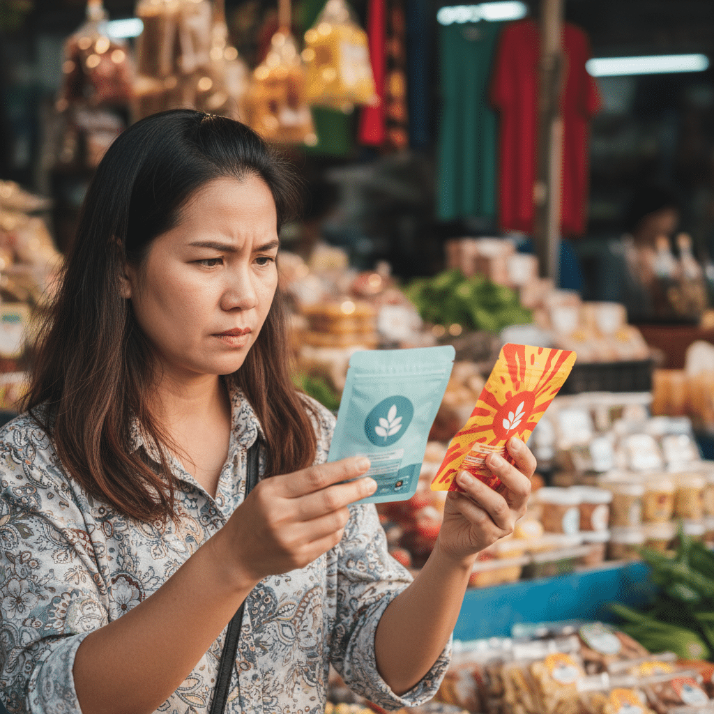 จิตวิทยาสี: เลือกสีฉลากสินค้าให้โดนใจลูกค้าคนไทย - color-psychology-thai-branding-labels