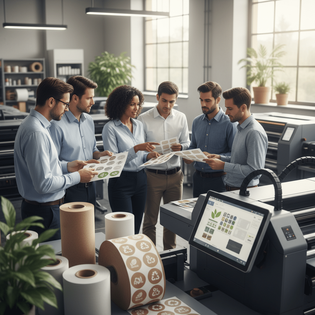 พิมพ์ฉลากยุคใหม่! ส่องเทรนด์วัสดุรักษ์โลก SME ต้องรู้ - eco-friendly-label-printing-materials