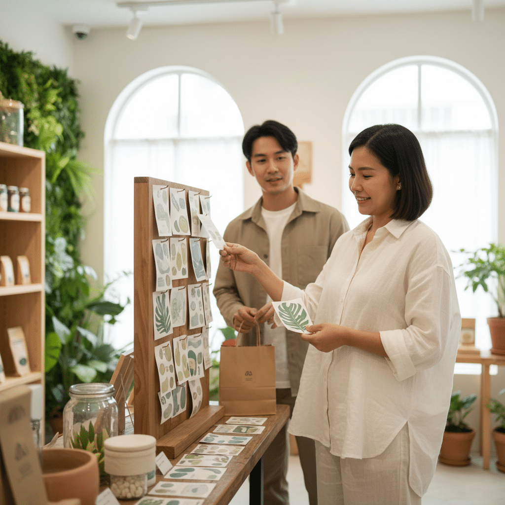 เทรนด์ 2569: พิมพ์ฉลาก-สติ๊กเกอร์รักษ์โลกที่ SME ต้องรู้ - eco-friendly-label-trends-2026