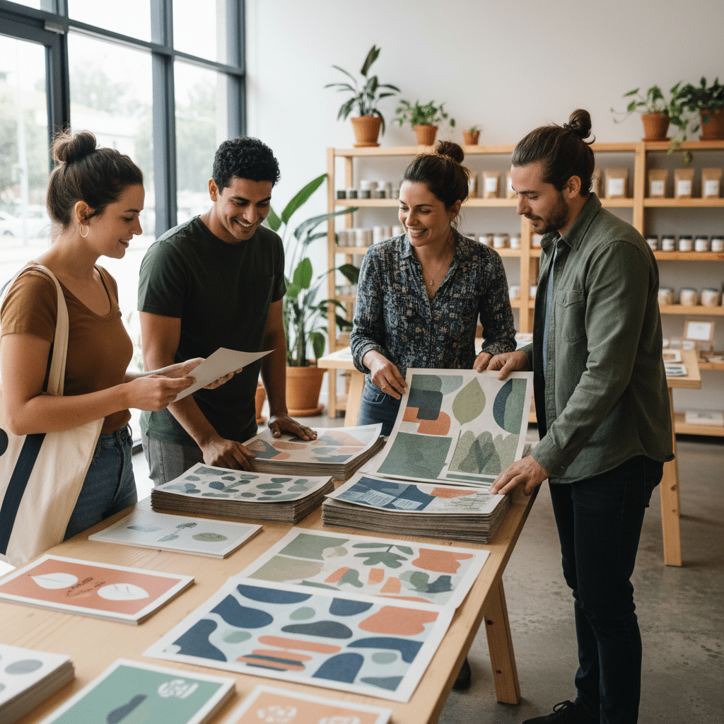 พิมพ์รักษ์โลก: 5 ไอเดียสื่อสิ่งพิมพ์มัดใจลูกค้าสายกรีน - eco-friendly-printing-sme-marketing