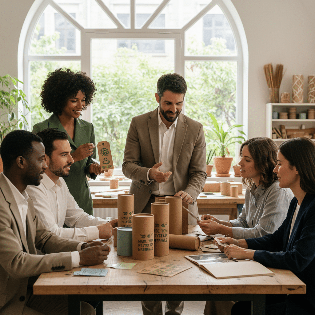 เทรนด์พิมพ์รักษ์โลก 2026: สร้างแบรนด์ SME ด้วยหมึก Soy Ink - eco-friendly-printing-trend-soy-ink