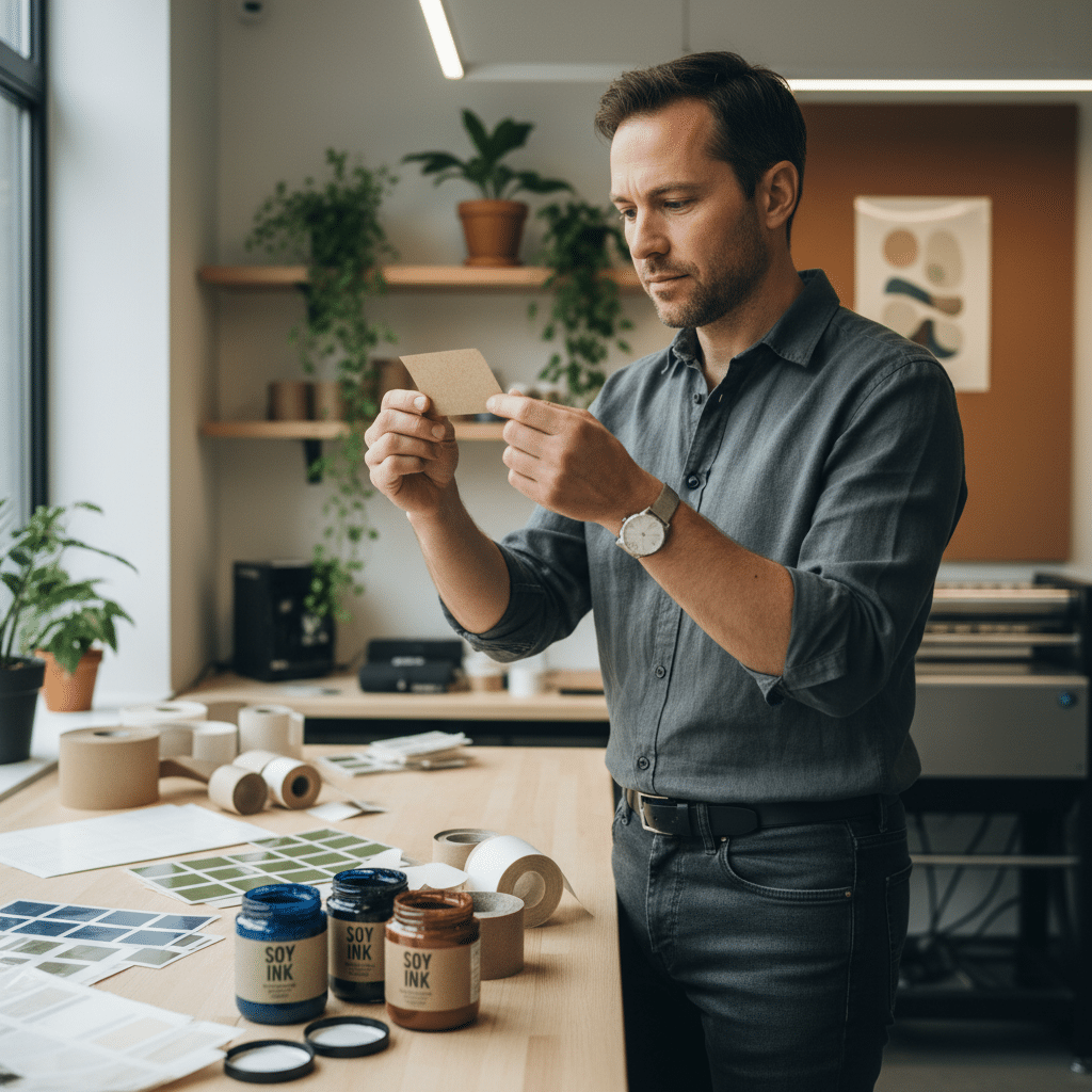 เทรนด์พิมพ์รักษ์โลก 2026 วัสดุไหนมาแรงสำหรับ SME? - eco-friendly-printing-trends-2026