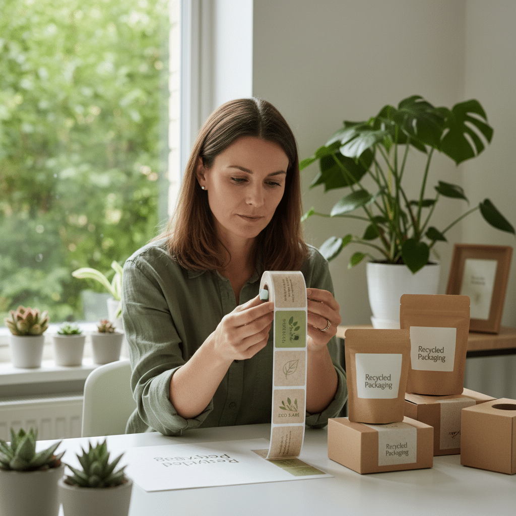 เทรนด์รักษ์โลก 2569: พิมพ์ฉลาก-สติ๊กเกอร์ Eco-Friendly - eco-friendly-printing-trends-2026