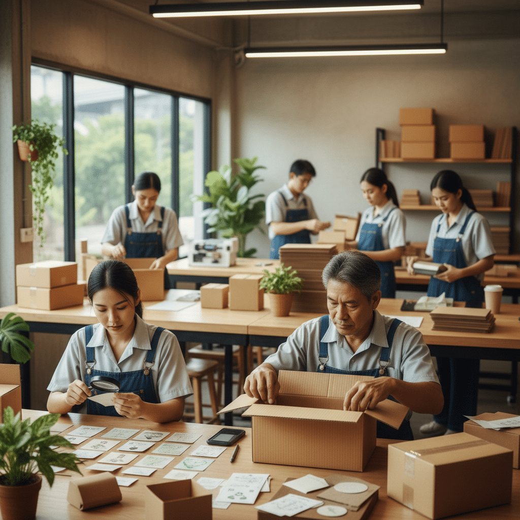 เทรนด์พิมพ์รักษ์โลก 2026! SME ปรับตัวใช้ฉลาก-กล่อง Eco - eco-friendly-printing-trends-2026