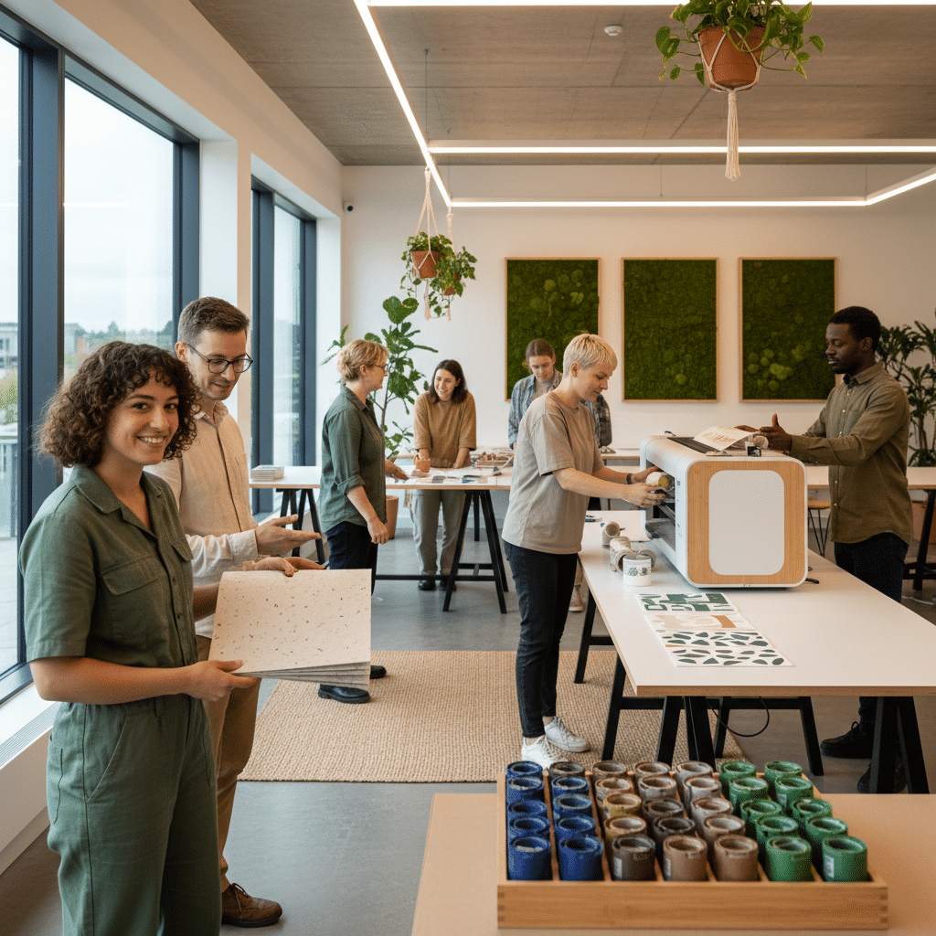 เทรนด์พิมพ์รักษ์โลก 2026! วัสดุแบบไหนโดนใจสายกรีน - eco-friendly-printing-trends-2026