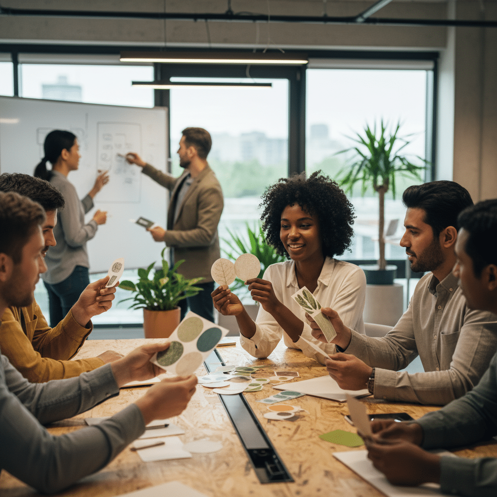 พิมพ์รักษ์โลก: เทรนด์สติ๊กเกอร์ย่อยสลายที่ SME ต้องรู้ - eco-friendly-printing-trends-sme-2026