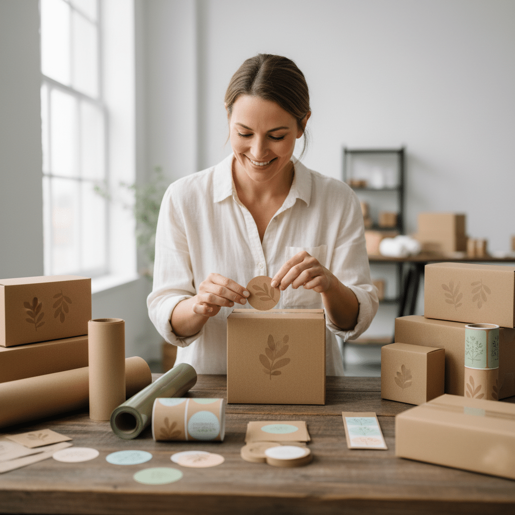 เทรนด์รักษ์โลก 2026: พิมพ์ฉลาก-กล่องยังไงให้แบรนด์ดูดี - eco-packaging-trends-2026