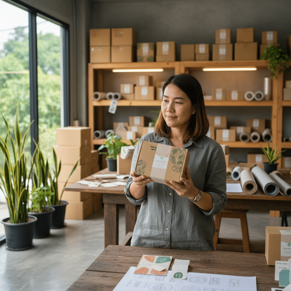 เทรนด์แพคเกจจิ้ง 2026: วัสดุรักษ์โลกที่ SME ต้องรู้ - eco-packaging-trends-sme-2026