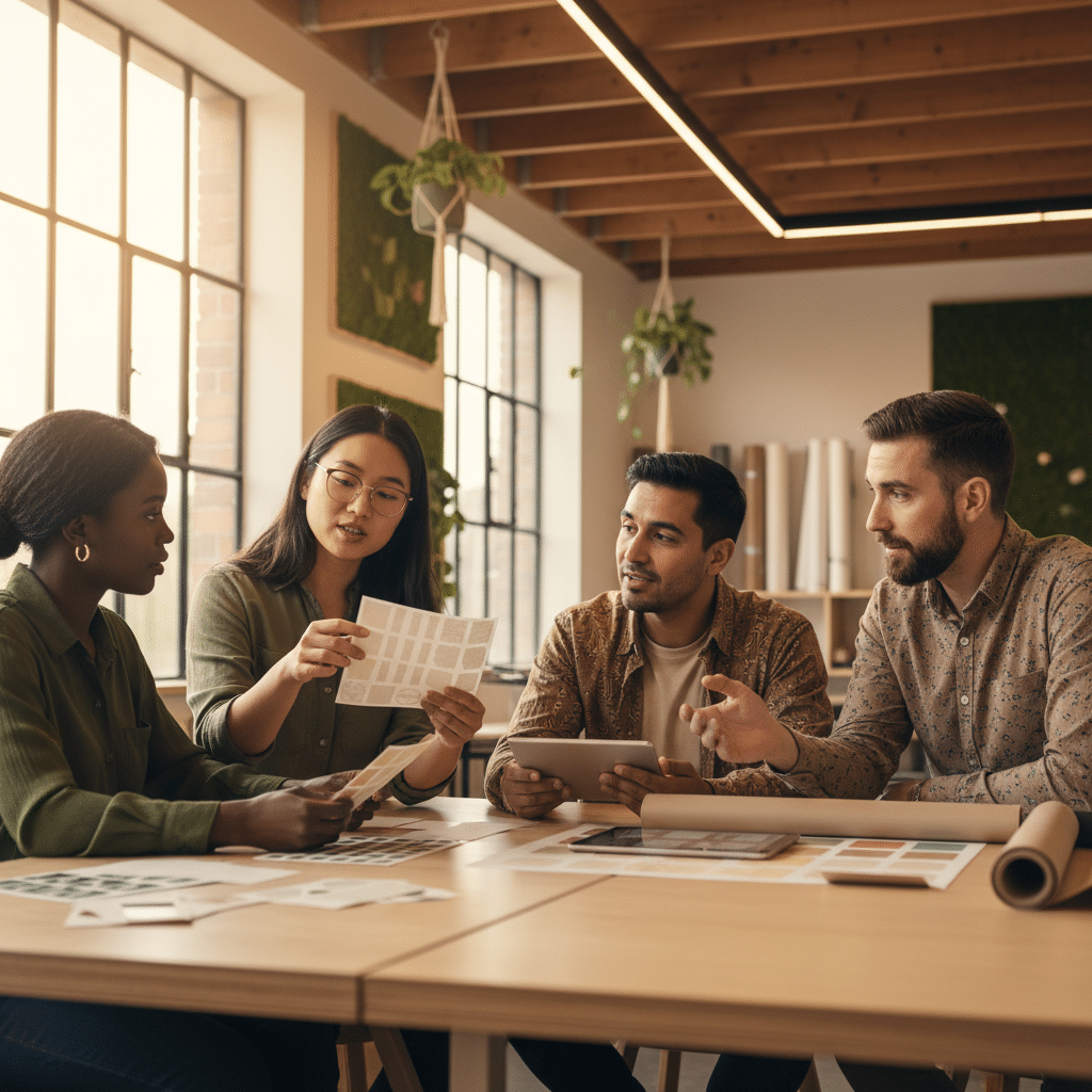 ไม่ใช่แค่หมึก! วัสดุพิมพ์รักษ์โลก เทรนด์แบรนด์ SME ปี 2026 - eco-printing-materials-sme-trend