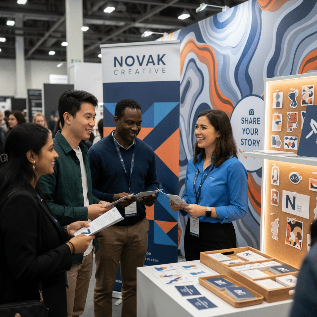 จัดบูธยังไงให้ปัง? 5 ไอเดียสื่อสิ่งพิมพ์ดึงดูดลูกค้า - event-booth-design-print-ideas