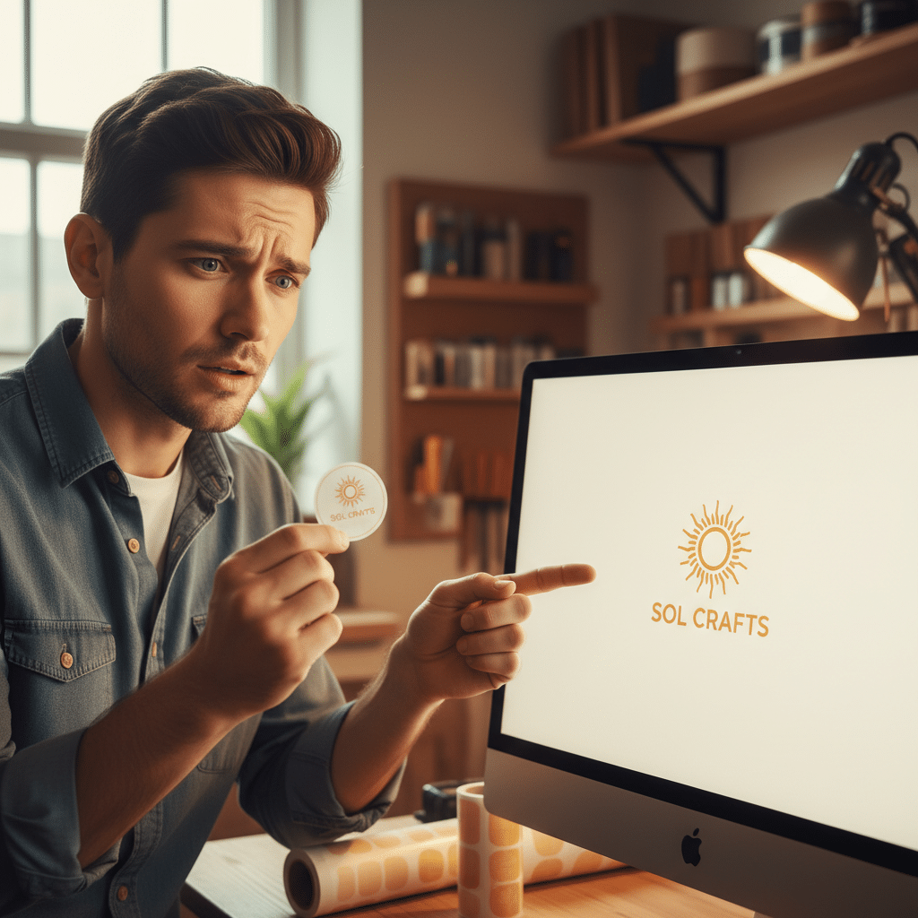 โลโก้ไม่ชัด? แก้ปัญหาภาพเบลอเมื่อพิมพ์ฉลาก-สติ๊กเกอร์ - fix-blurry-logo-printing