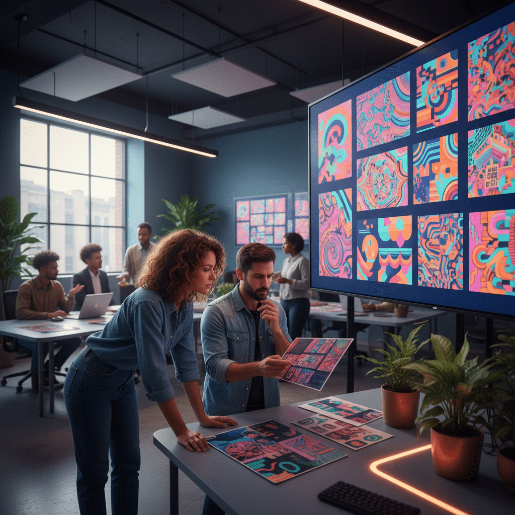 เทรนด์ออกแบบกราฟิก 2569 ที่ SME ต้องจับตามอง! - graphic-design-trends-2026-sme