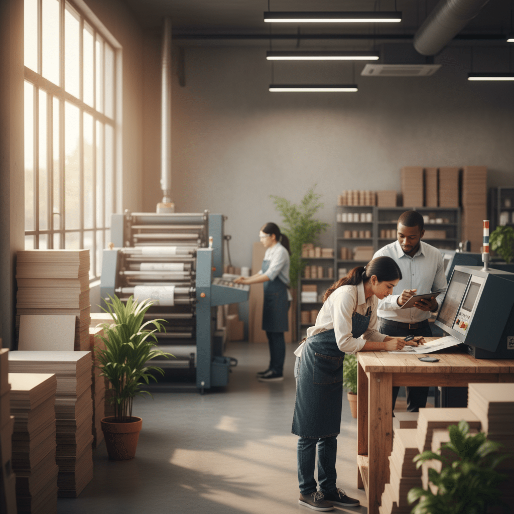 พิมพ์ยังไงให้รักษ์โลก? เทรนด์พิมพ์สีเขียว SME ต้องรู้ปี '69 - green-printing-trends-sme-2026