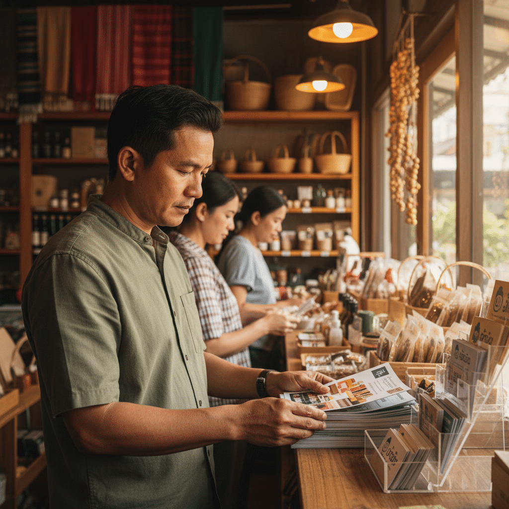 การตลาดท้องถิ่น: 5 สื่อสิ่งพิมพ์เรียกลูกค้าเข้าร้าน SME - local-marketing-print-media-sme