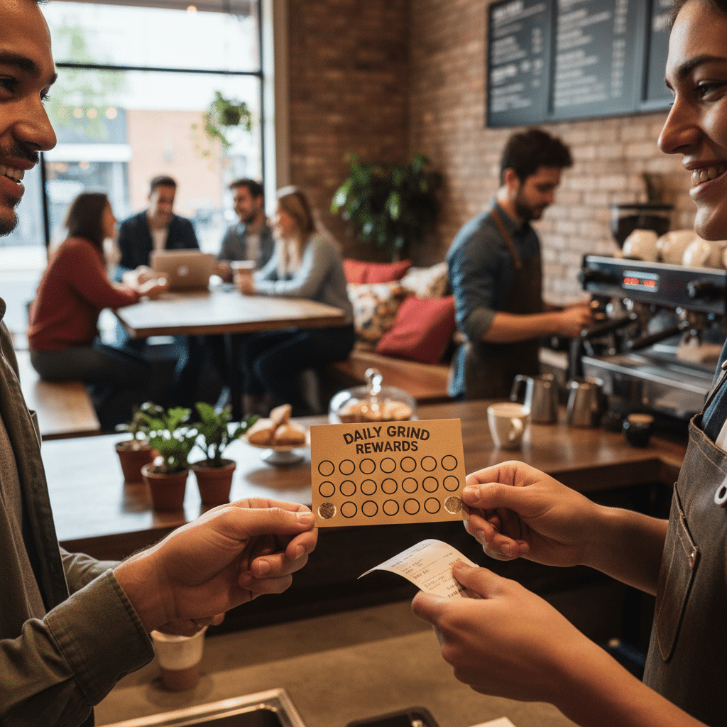 สติ๊กเกอร์สะสมแต้ม: การตลาด 0 บาทเพิ่มลูกค้าประจำ SME - loyalty-sticker-marketing-sme