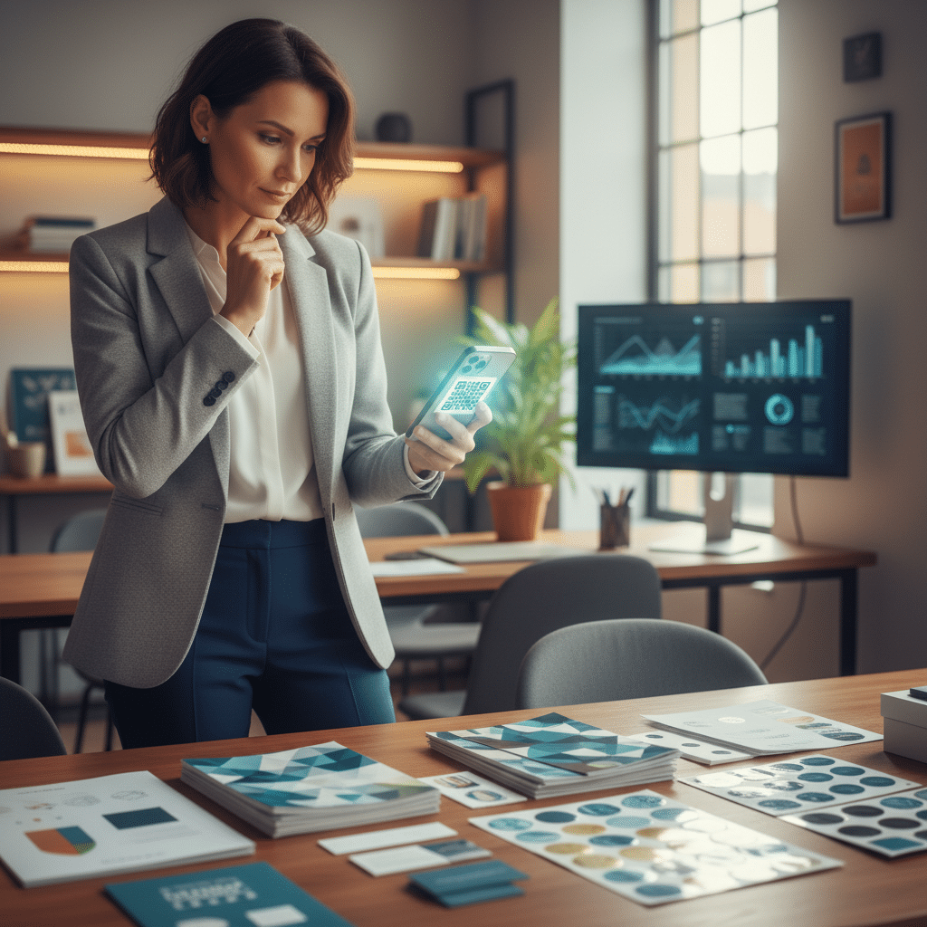 วัดผลสื่อสิ่งพิมพ์ยังไง? แค่ใช้ Dynamic QR Code - measure-print-marketing-dynamic-qr