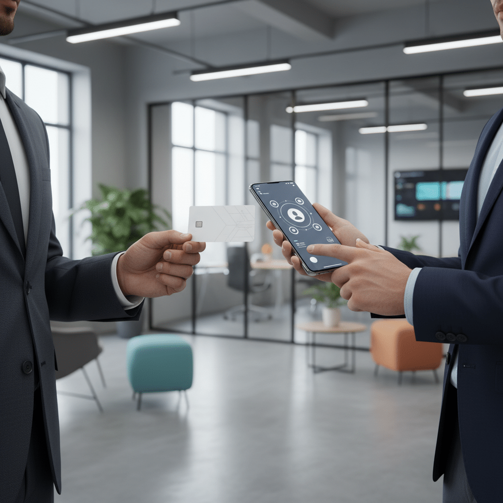 นามบัตรฝัง NFC: เทรนด์ใหม่ที่ SME ต้องมีในปี 2026 - nfc-business-card-trend-2026