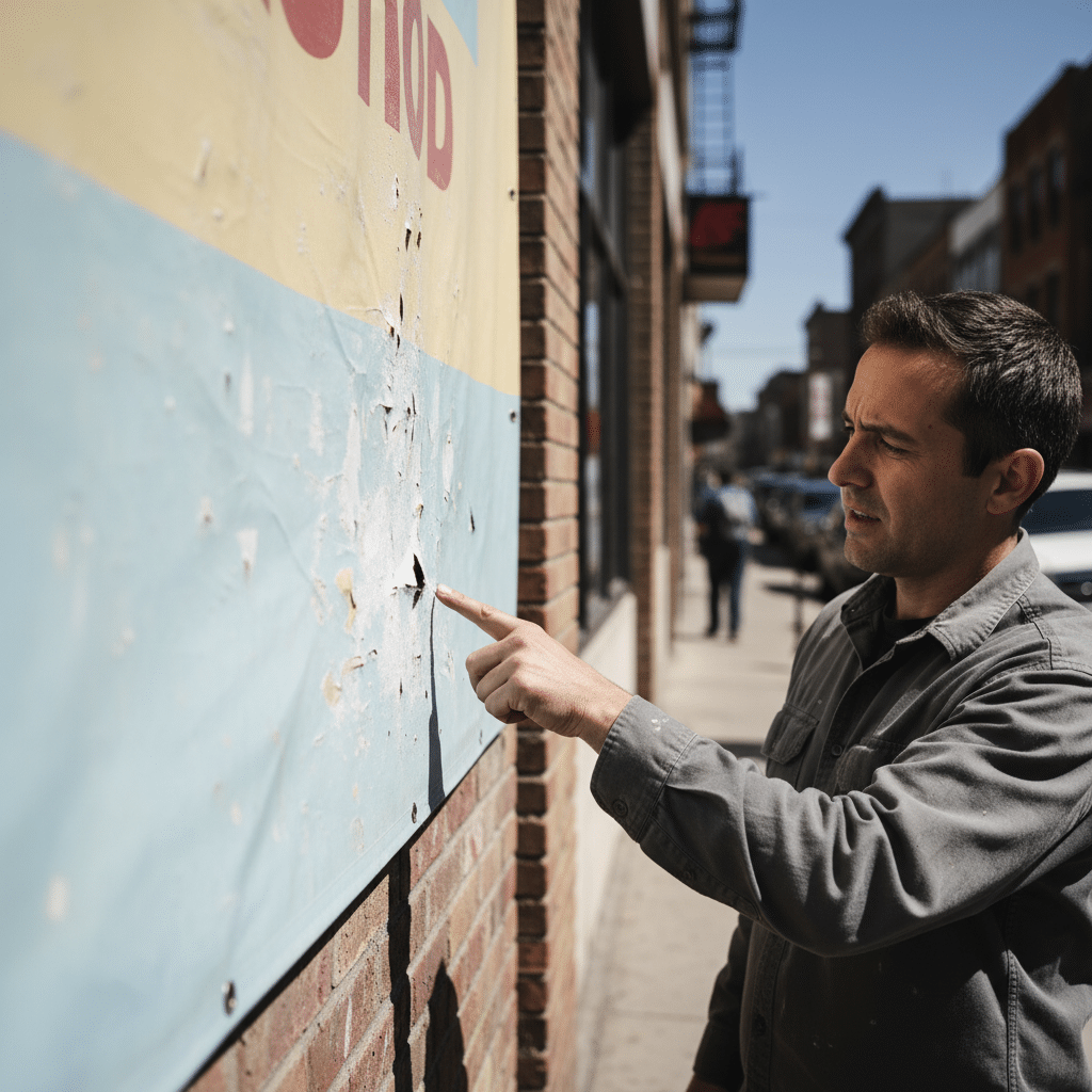 ป้ายไวนิลซีดเร็ว? 5 วิธีดูแลยืดอายุงานพิมพ์กลางแจ้ง - outdoor-print-care-tips