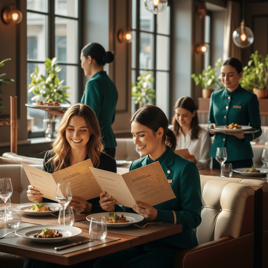 เมนูเล่มคัมแบ็ก! เทรนด์ร้านอาหารที่น่าจับตาในปี 2026 - physical-menu-comeback-trend-2026