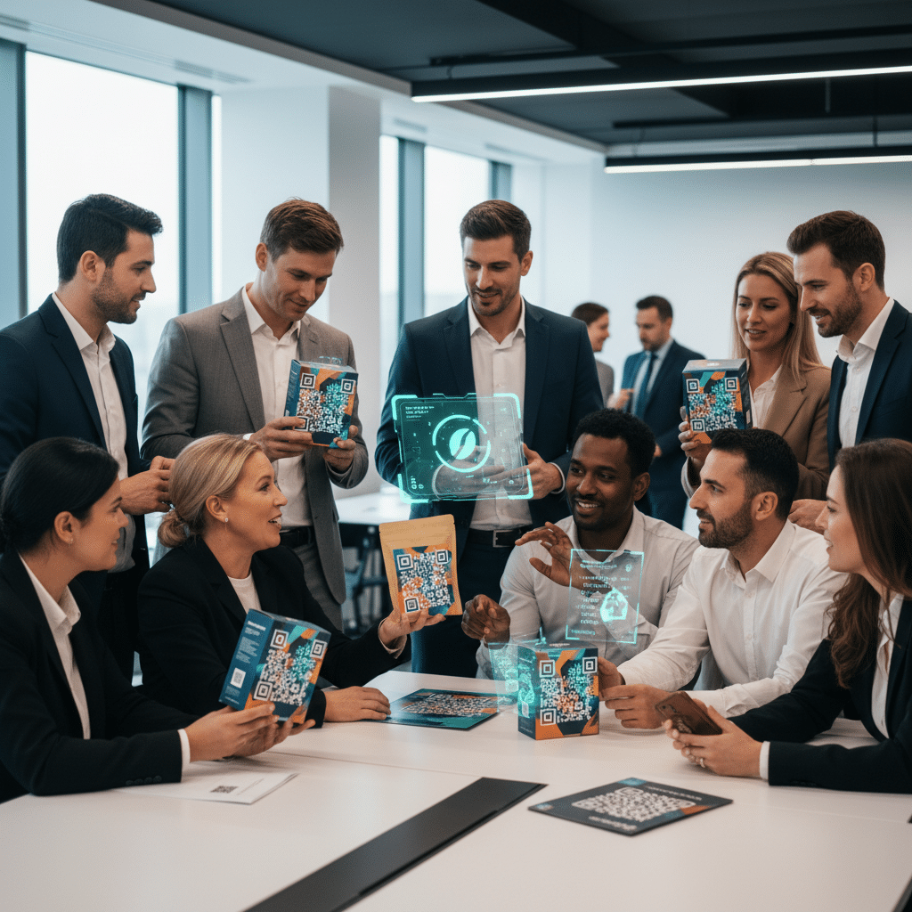 เทรนด์พิมพ์ 2026: AI สร้าง QR Code สู่แพ็คเกจจิ้ง AR - print-trends-2026-ai-ar-packaging