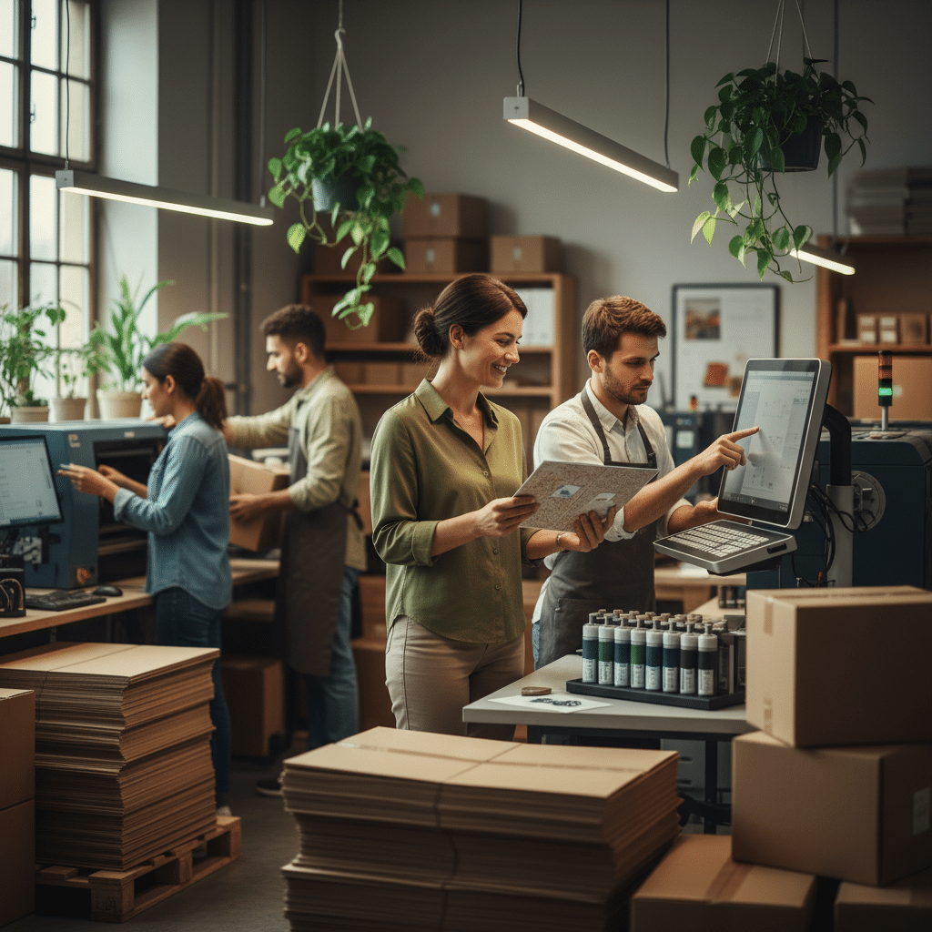 เทรนด์พิมพ์ 2569: พิมพ์เฉพาะบุคคล + วัสดุรักษ์โลก - printing-trends-2026-sme-thailand