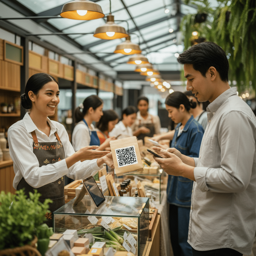 สแกนแล้วรวย! QR Code บนฉลากสินค้า มัดใจลูกค้าปี 2026 - qr-code-label-marketing-2026