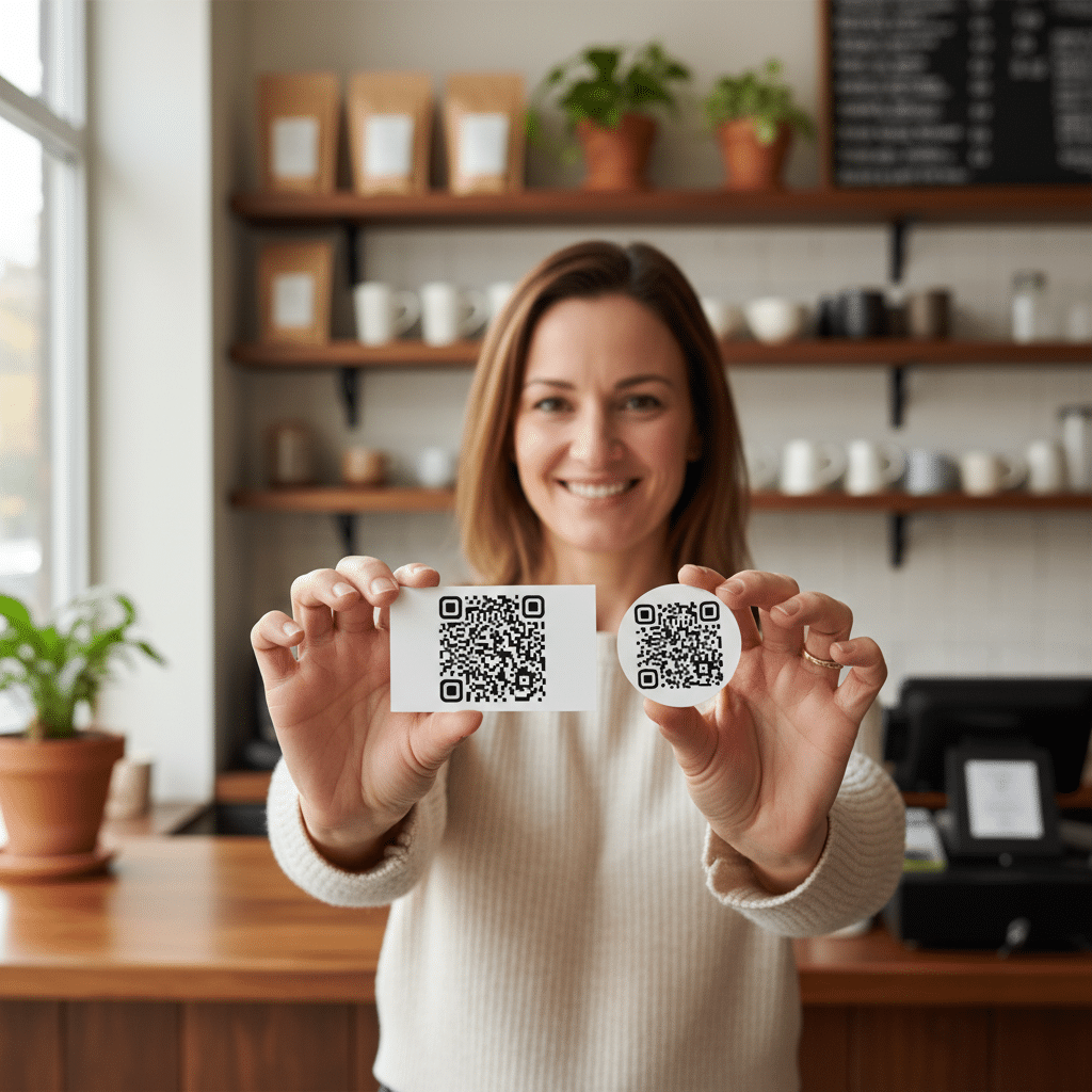 อัปเกรดสื่อสิ่งพิมพ์ด้วย QR Code การตลาด 0 บาท - qr-code-print-marketing-ideas