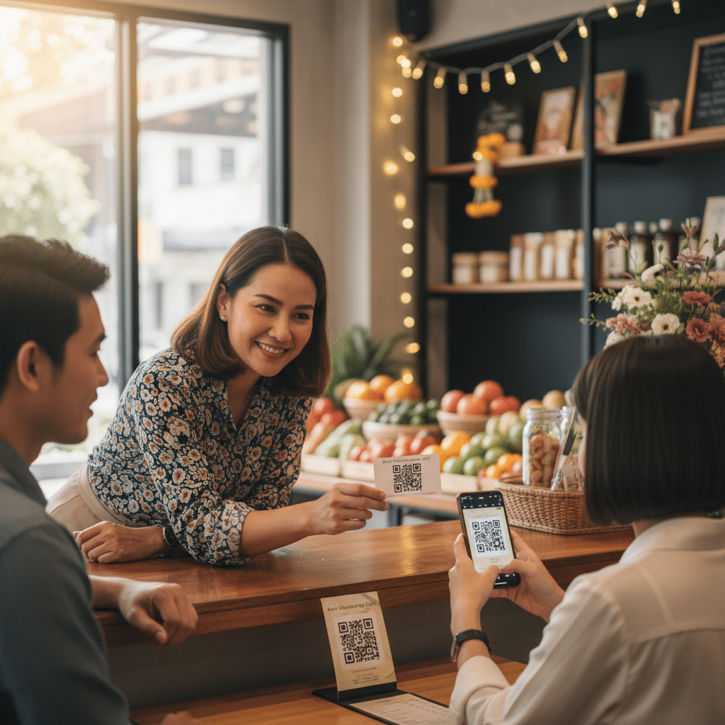พลิกโฉมสื่อสิ่งพิมพ์ด้วย QR Code: การตลาด SME ยุคใหม่ - qr-code-print-marketing-sme