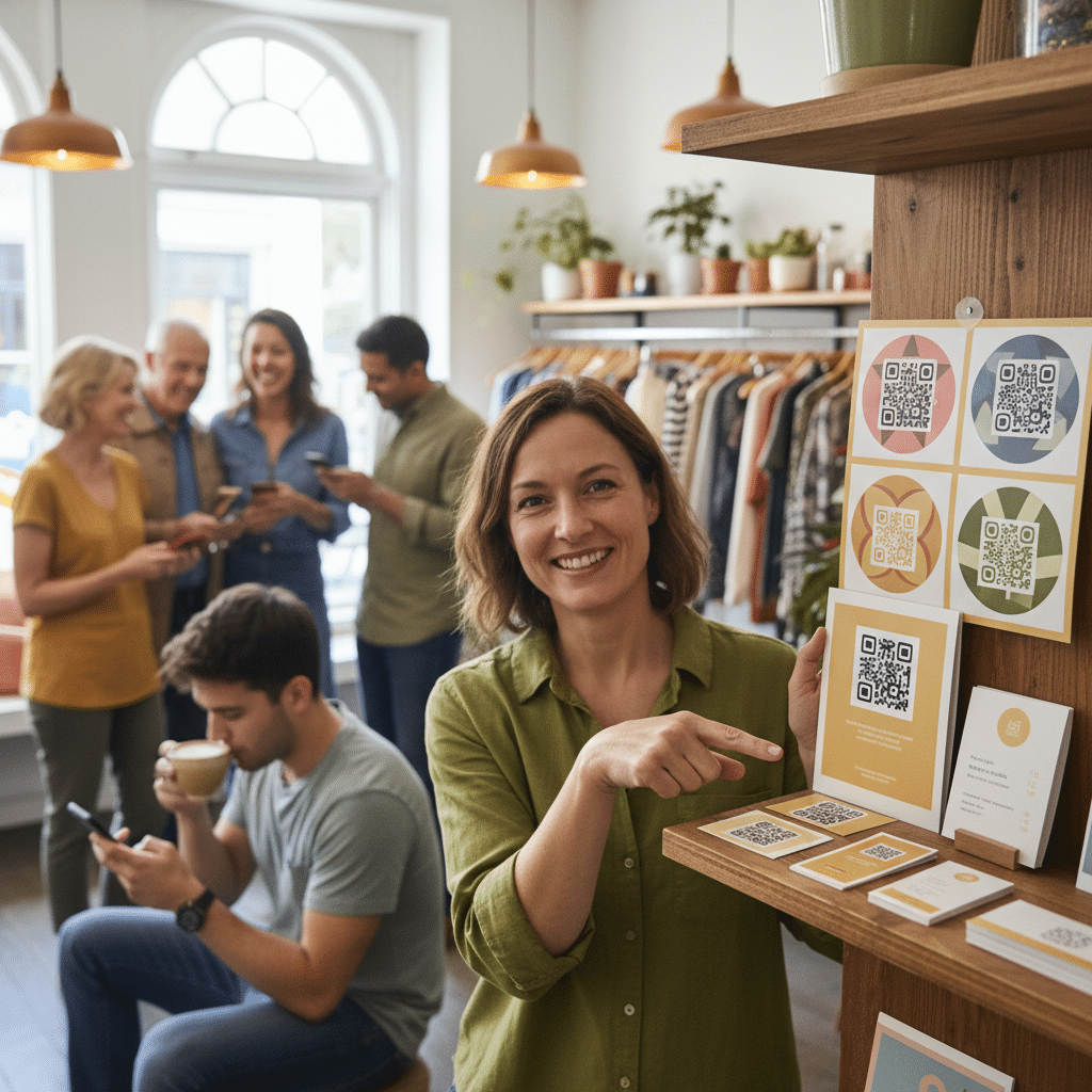 สแกนแล้วรวย! QR Code บนสื่อสิ่งพิมพ์ เพิ่มยอดขาย SME - qr-code-print-marketing-sme