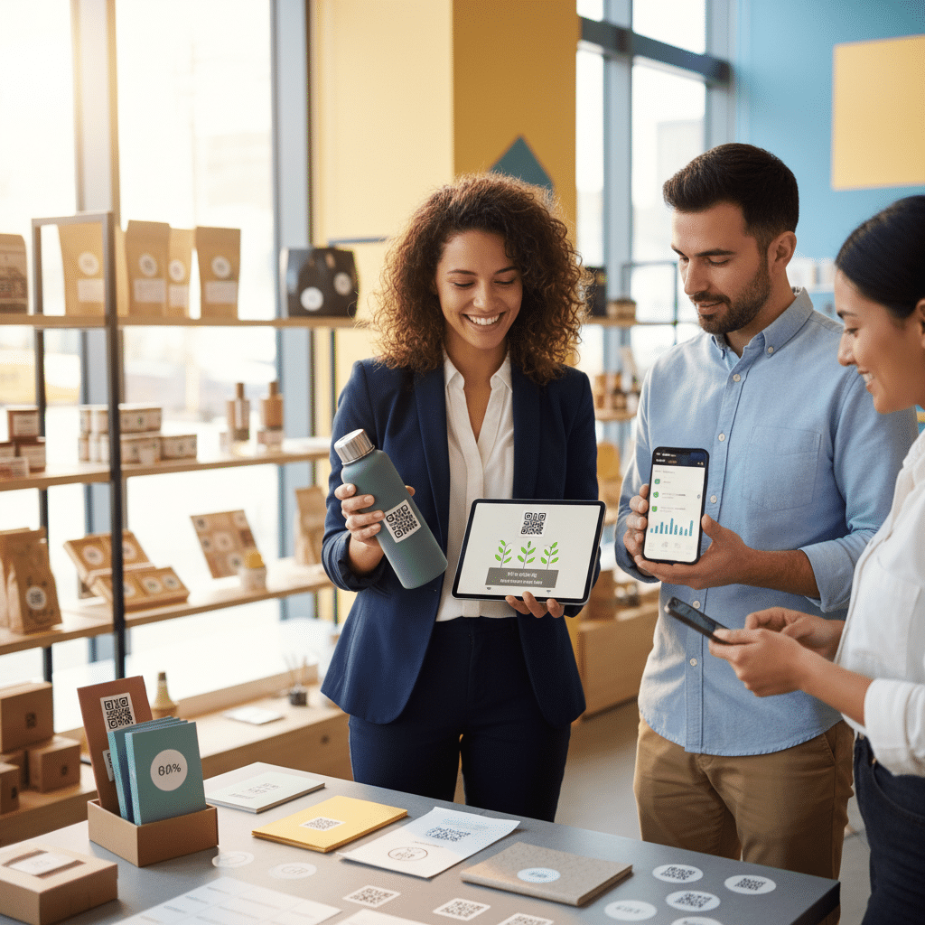 QR Code บนฉลากสินค้า: เทรนด์การตลาด SME ปี 2026 ที่ห้ามพลาด - qr-code-sticker-marketing-2026