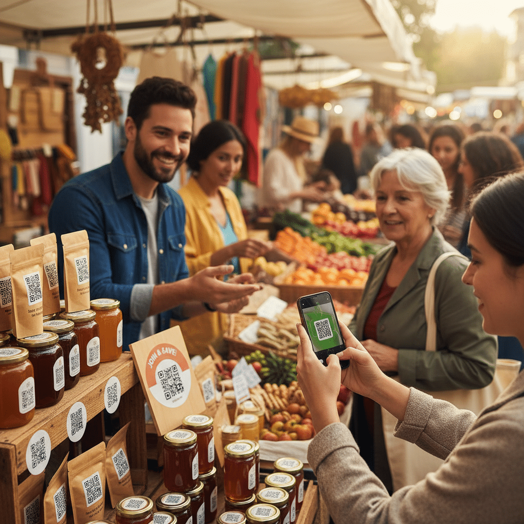 QR Code ไม่ใช่แค่สแกนจ่าย! 5 ไอเดียใช้บนสติ๊กเกอร์ - qr-code-sticker-marketing-ideas