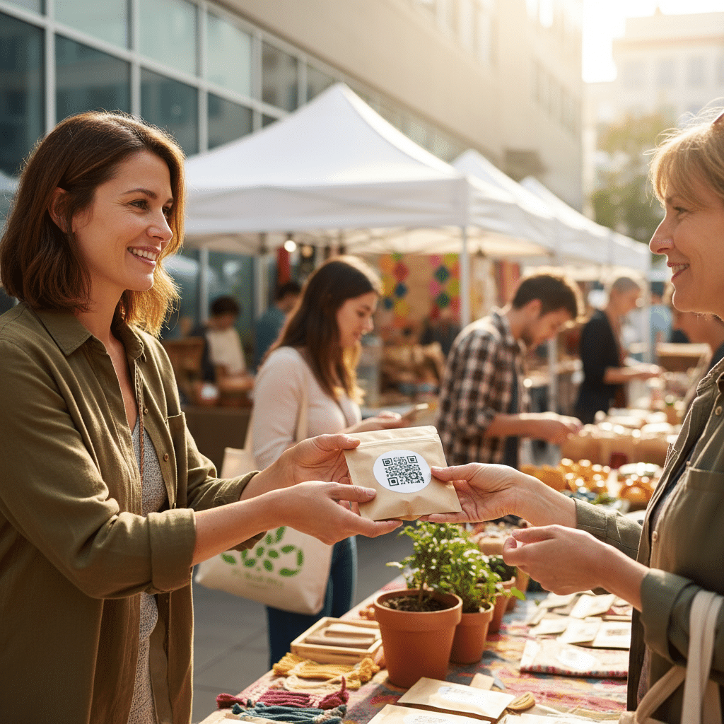 สแกนแล้วรวย! 5 ไอเดียใช้ QR Code บนสติ๊กเกอร์ปังๆ - qr-code-sticker-marketing-ideas