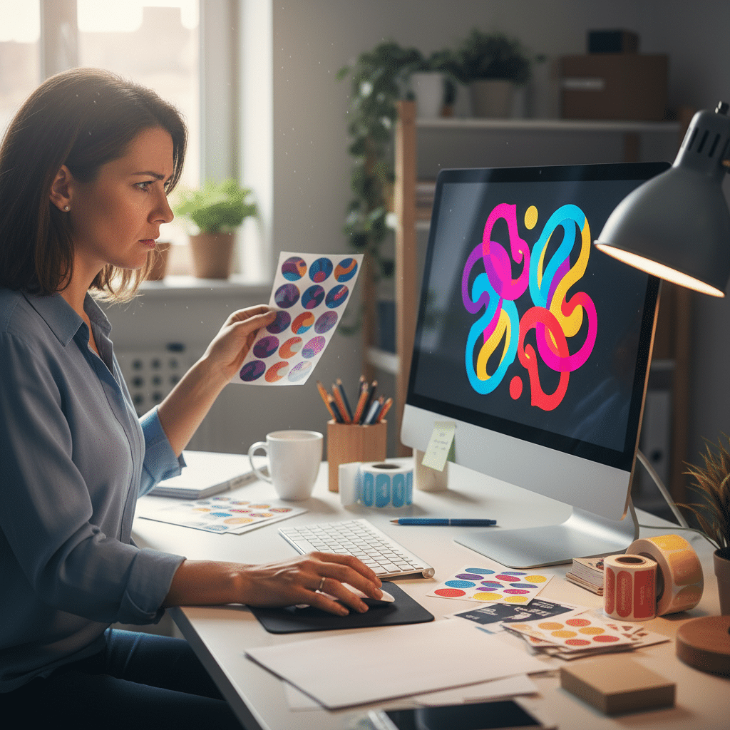 สีเพี้ยน! แก้ปัญหาสีจอกับงานพิมพ์ไม่ตรงกัน (ฉบับ SME) - screen-vs-print-color-cmyk-rgb