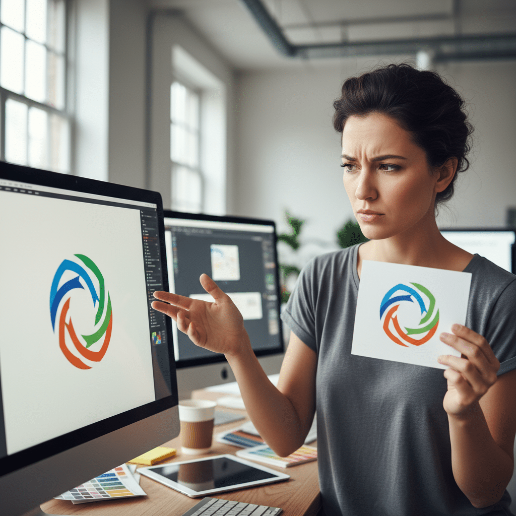 สีเพี้ยน! ทำไมสีบนจอกับงานพิมพ์จริงไม่เหมือนกัน? - screen-vs-print-color-cmyk-rgb