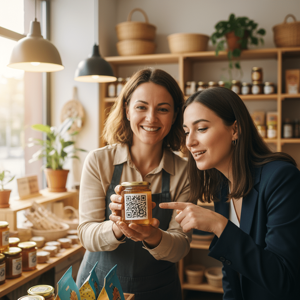 SME ต้องรู้! ใช้ QR Code บนฉลากทำการตลาดขั้นเทพ - sme-qr-code-label-marketing