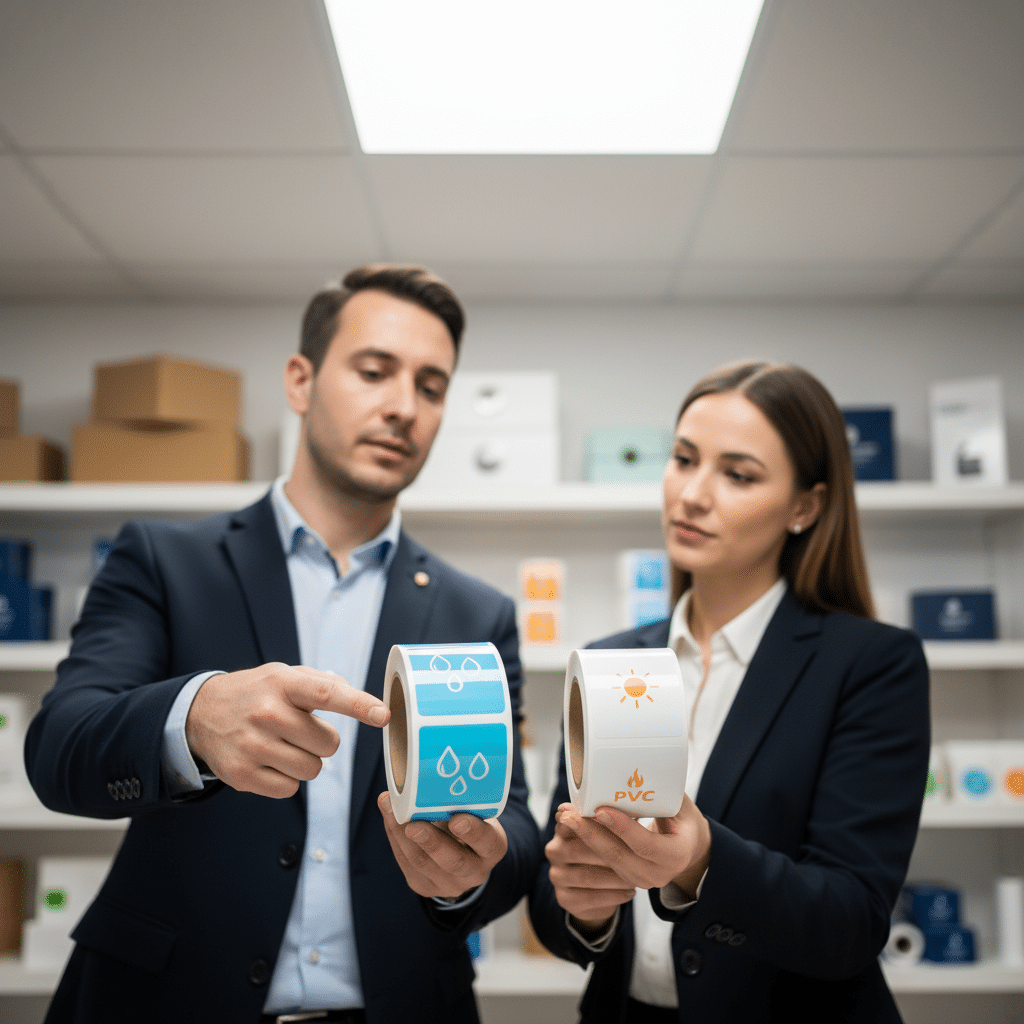 สติ๊กเกอร์ PP vs. PVC: เลือกแบบไหนเหมาะกับสินค้าคุณ? - sticker-pp-vs-pvc-comparison-guide