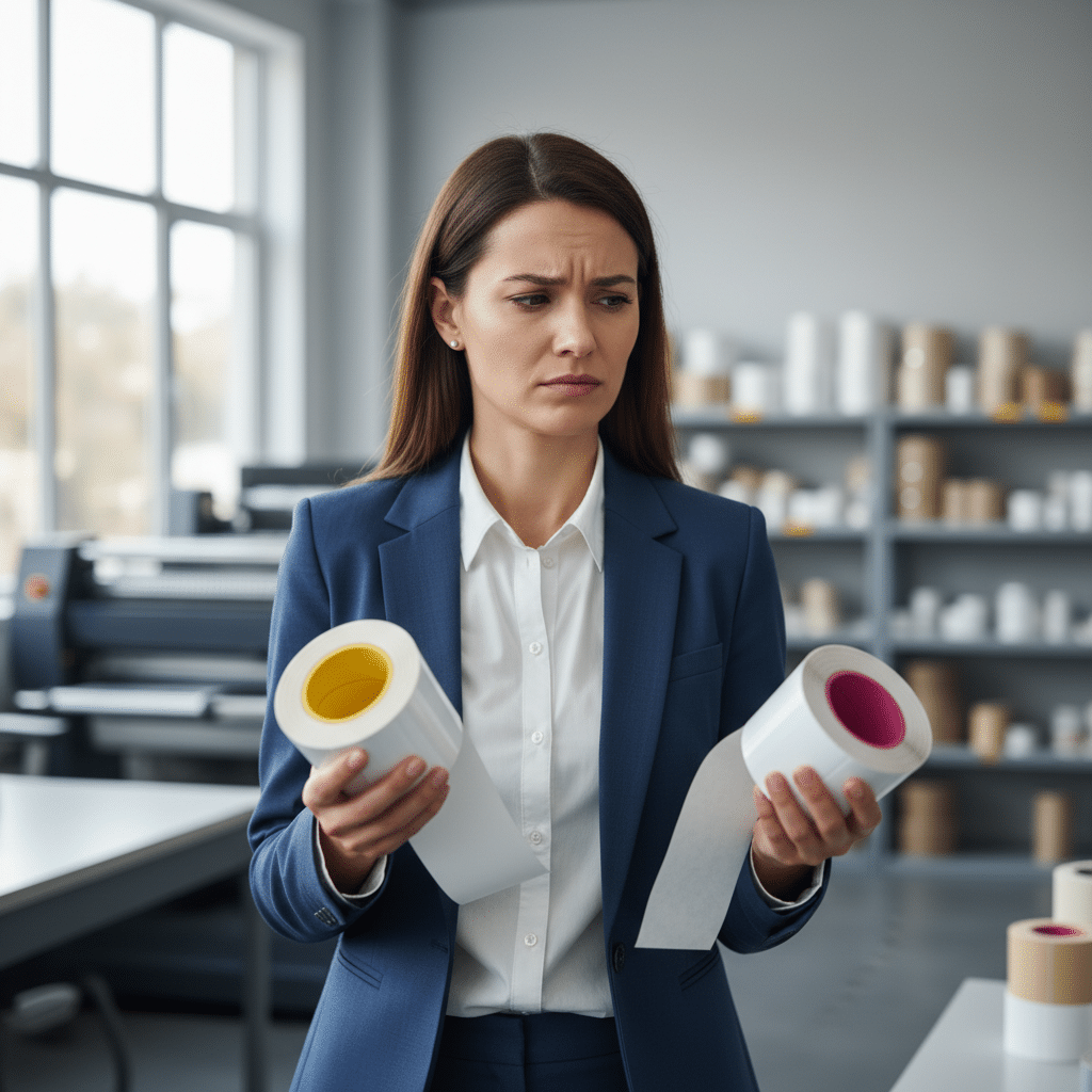 สติ๊กเกอร์ PP vs PVC: เลือกผิด แบรนด์สะดุด! - sticker-pp-vs-pvc-guide