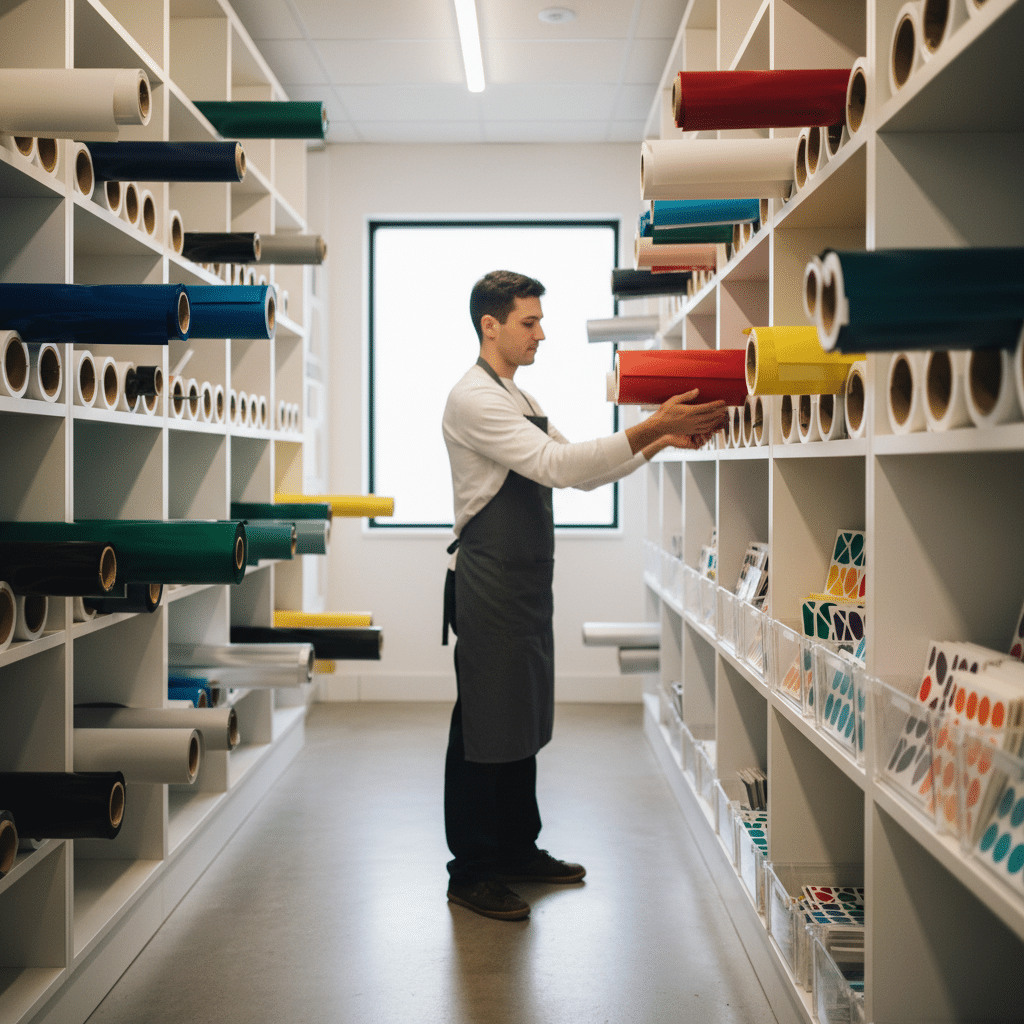 ยืดอายุงานพิมพ์: 5 วิธีเก็บสต็อกสติ๊กเกอร์-ไวนิล - sticker-vinyl-storage-tips