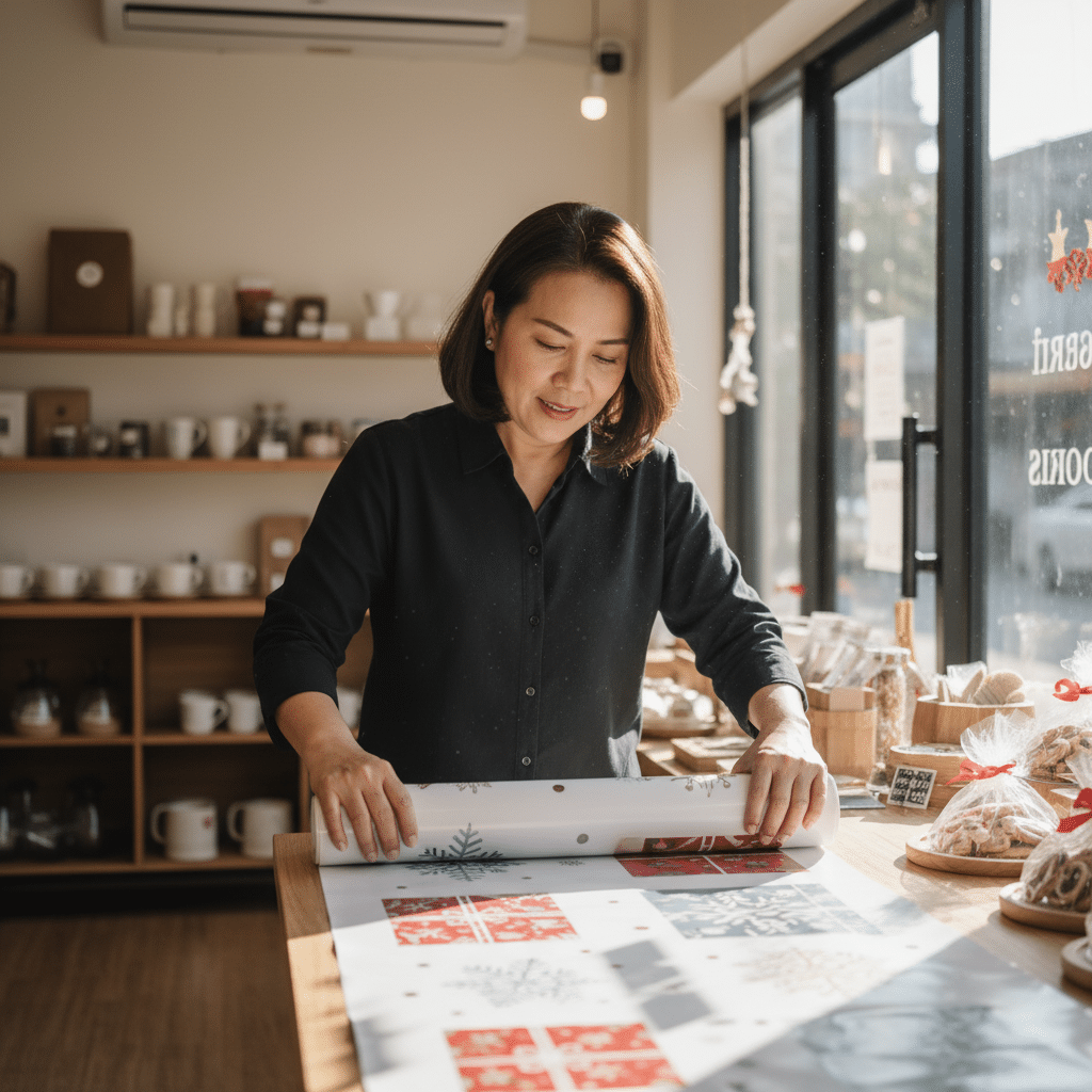 ปิดร้านปีใหม่? 5 วิธีเก็บป้ายไวนิล-สติ๊กเกอร์ไม่ให้พัง - store-printed-signs-holiday-season