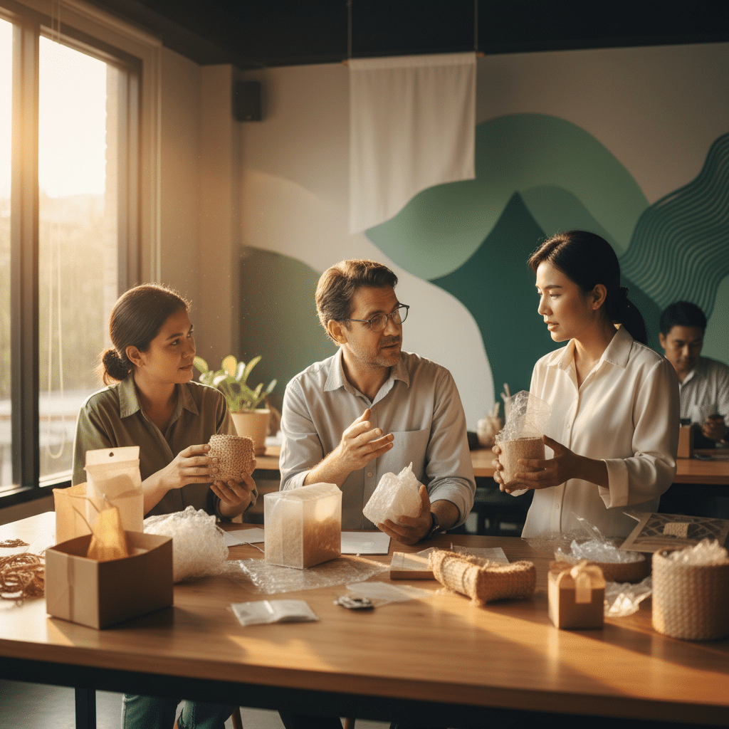 เทรนด์บรรจุภัณฑ์รักษ์โลก 2569: SME ต้องปรับตัวอย่างไร? - sustainable-packaging-sme-trends-2026